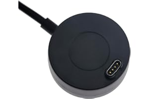 E ECSEM Charger Compatible for Garmin Fenix 8, Fenix 7/7S/7X, Fenix 6/6S/6X, Fenix 5/5S/5X Charger Charging Stand,Charging Dock Station Cradle Holder with 1m USB Cable for Garmin Vivoactive 6/5/4/3 Smartwatch