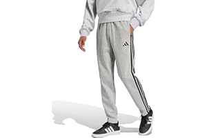 ADIDAS ORIGINALS Adidas Mens Essentials 3-Stripes Fleece Open Hem Pants