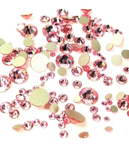 Amazon.com: Lot 292 pcs Swarovski Flatback Rhinestone #2028 Hotfix