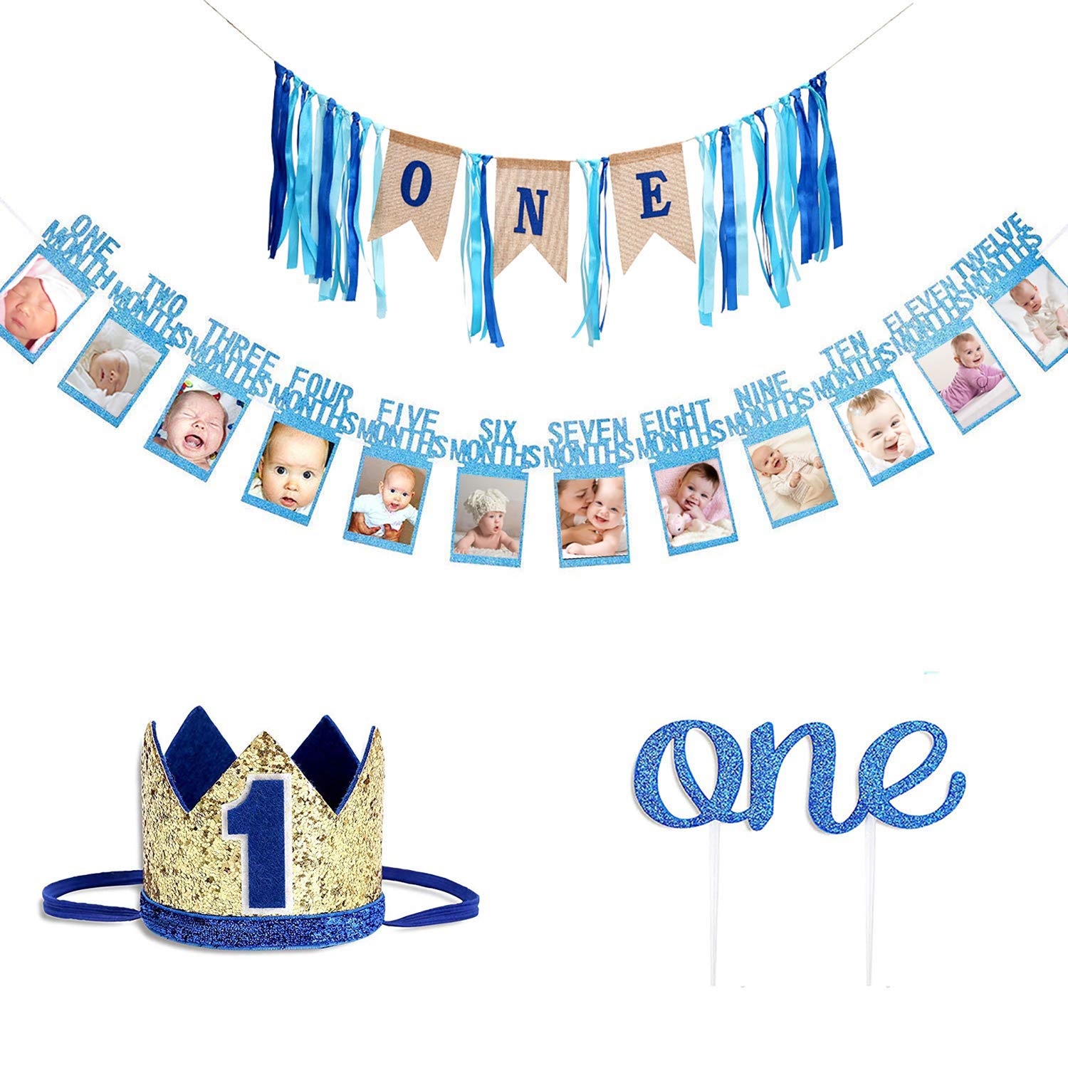 Best high chair baby boy birthday decoration