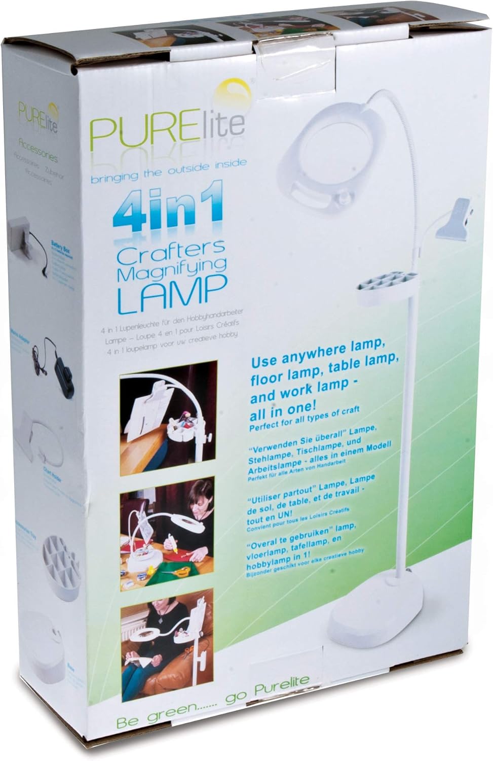 purelite table magnifying lamp