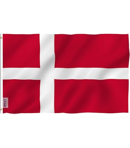 Anley Fly Breeze 3x5Pi Drapeau De Finlande-Couleur Vive