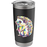 Hedgehog Splash Art Stainless Steel Insulated Tumbler