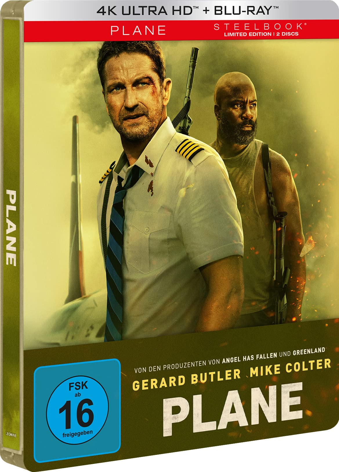 Plane - Limitiertes Steelbook (4K Ultra HD) (+ Blu-ray) 2
