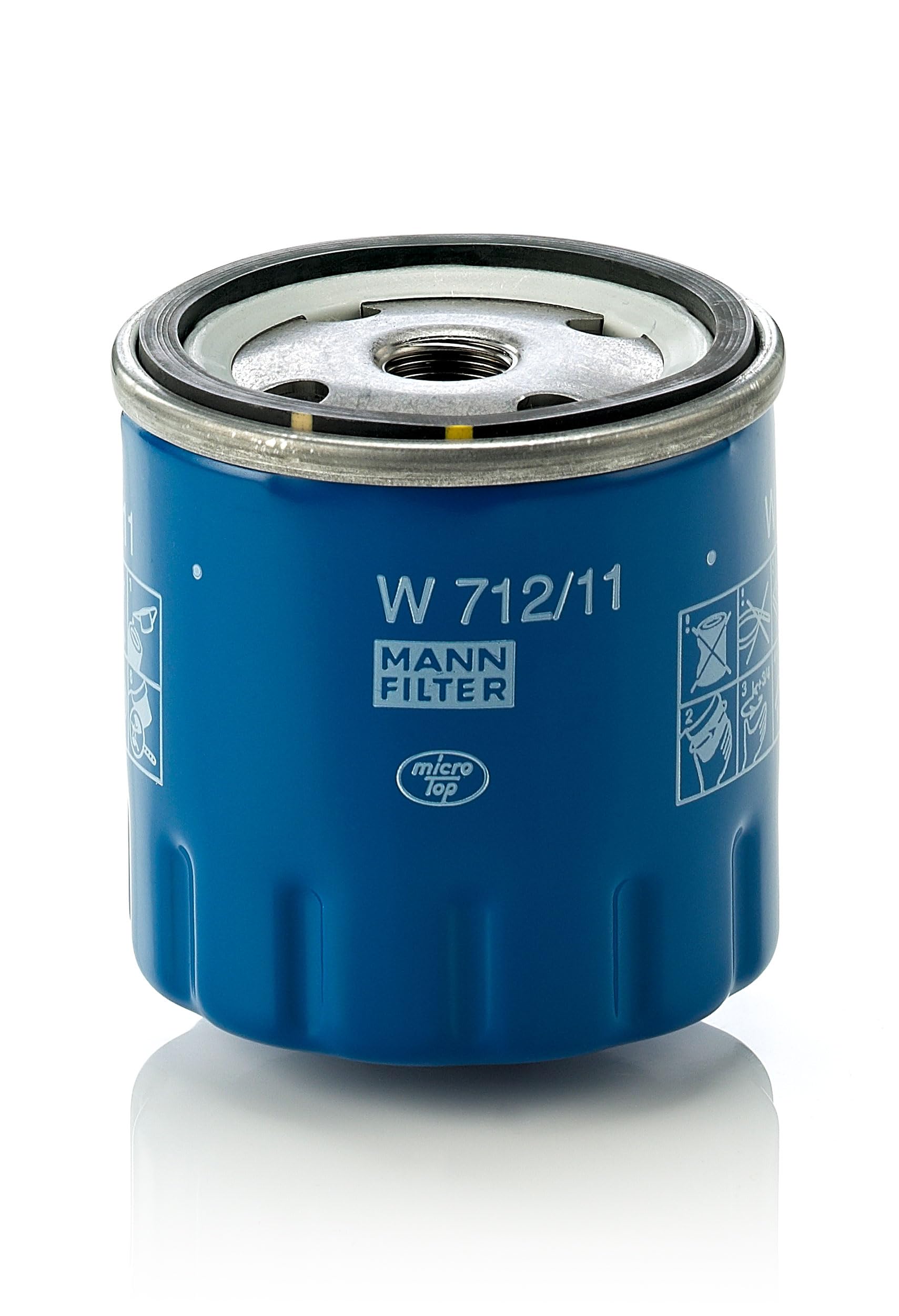MANN-FILTER W 712/11 Oil Filter - for Cars + Transporters