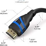 KabelDirekt HDMI 2.1b Cable 1m 8K 10K 4K 144Hz Ultra High Speed for PS5 Xbox PC view 5