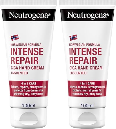 Neutrogena Norwegian Formula Intense Repair Hand Cream 2 x 100ml Unscented