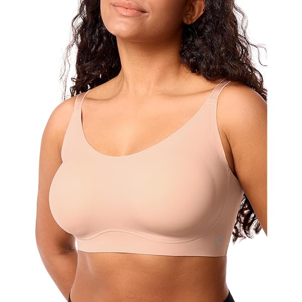 COMFELIE Brasier Sin Varillas Sin Costuras Para Mujer, Sin Aros