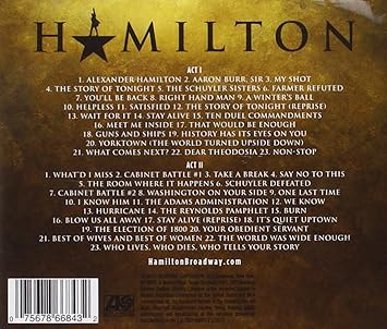 Hamilton Musical Lp 2025