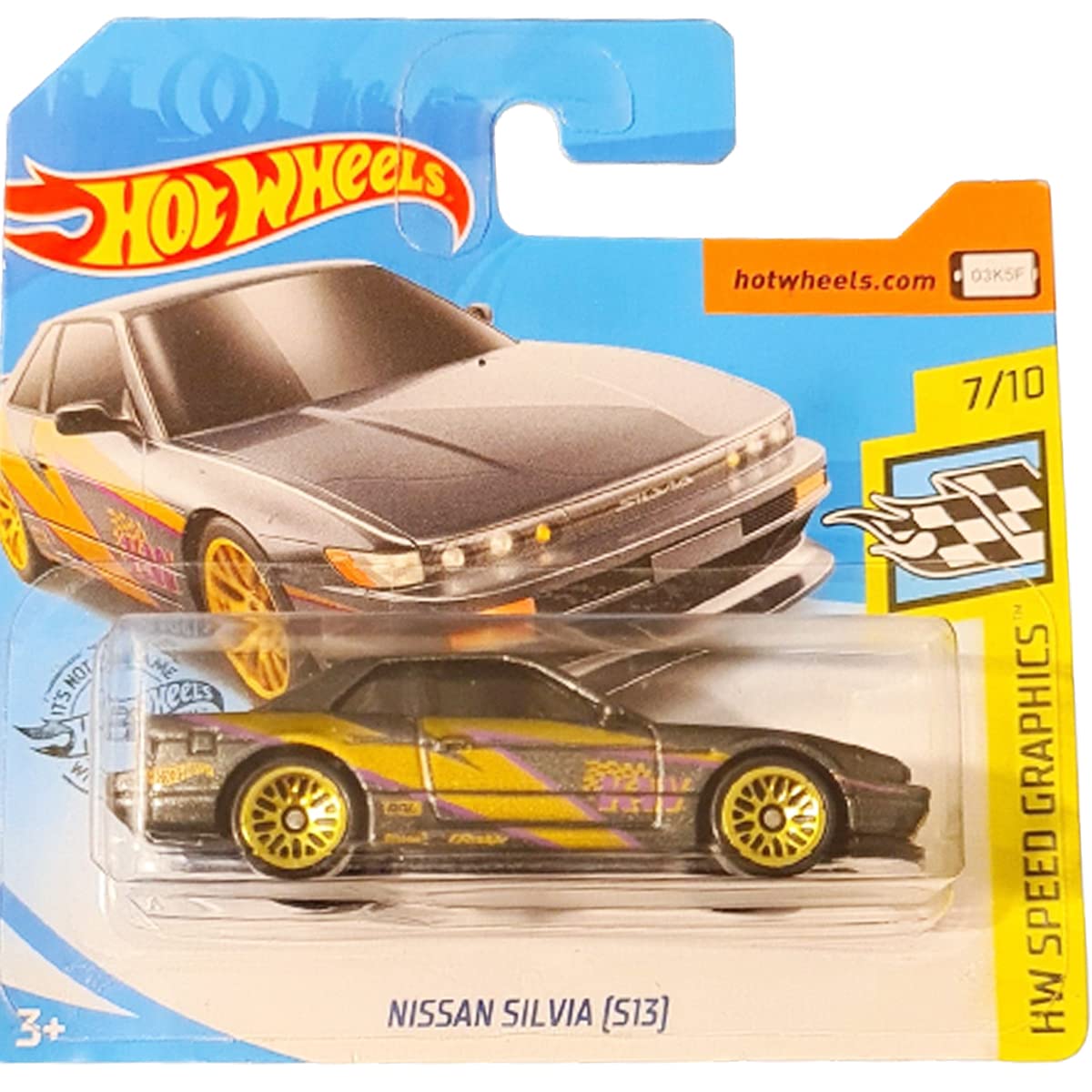 Hot Wheels Nissan Silvia (S13) HW Speed Graphics 7/10 (111/250) 2020 Short Card