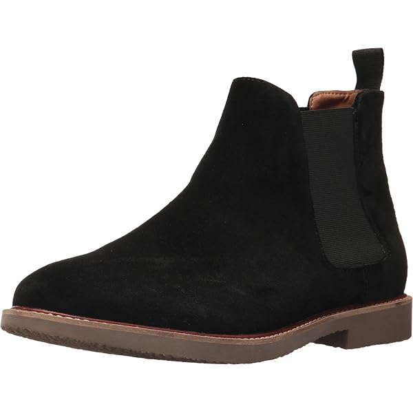 Amazon.com | Vince Sanford Black Sport Suede 9 M | Chelsea display picture 3