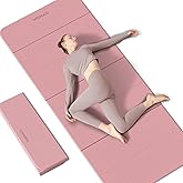 WOHAO 7-Fold Yoga Mat 74"x31" - 0.31 Inch Thick Folding Exercise Mat, Extra Wide Non-Slip POE Mat for Travel, Storage, Yoga, Pilates, Meditation & Home Gym, Lightweight & Portable