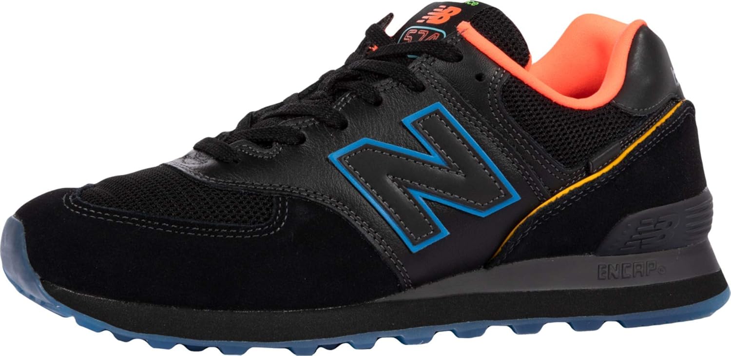 New Balance Classics Zappos 20th x ML574ZP Black/Blue Men's 5, Women's