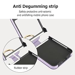 XNXCEVI for Samsung Galaxy Z Flip 5 Case with