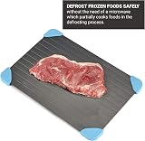 Andrew James Defrost Tray | Thaws Meat 5x Faster | No Electricity Needed view 3