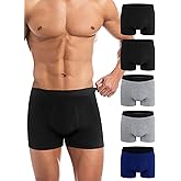 Varmax Incontinence Underwear for Men, Cotton Reusable Washable Leakproof Boxer Briefs, Heavy Flow Bladder Leak Men's Incontinence Underwear