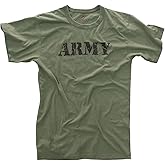 Rothco Vintage O.D. Army T-Shirt (X-Large/Olive Drab)