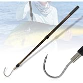 Dutiplus Telescopic Fish Gaff with 1~5 Teeth Assorted harpoons Barbed, Sea and Ice Fishing Spear Gig for Hunting Fish Frog Mole