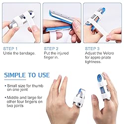 Sopito Finger Splint, 3PCS Finger Support Brace