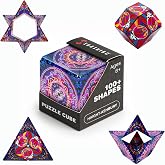 Shashibo Grateful Dead Magnetic Puzzle Cube, Stress Relief Fidget Toy | 100+ Possible Shapes, Sensory Fidget Toy For Adults &amp; Kids, Fun Shape Shifting Puzzle Box For All Ages