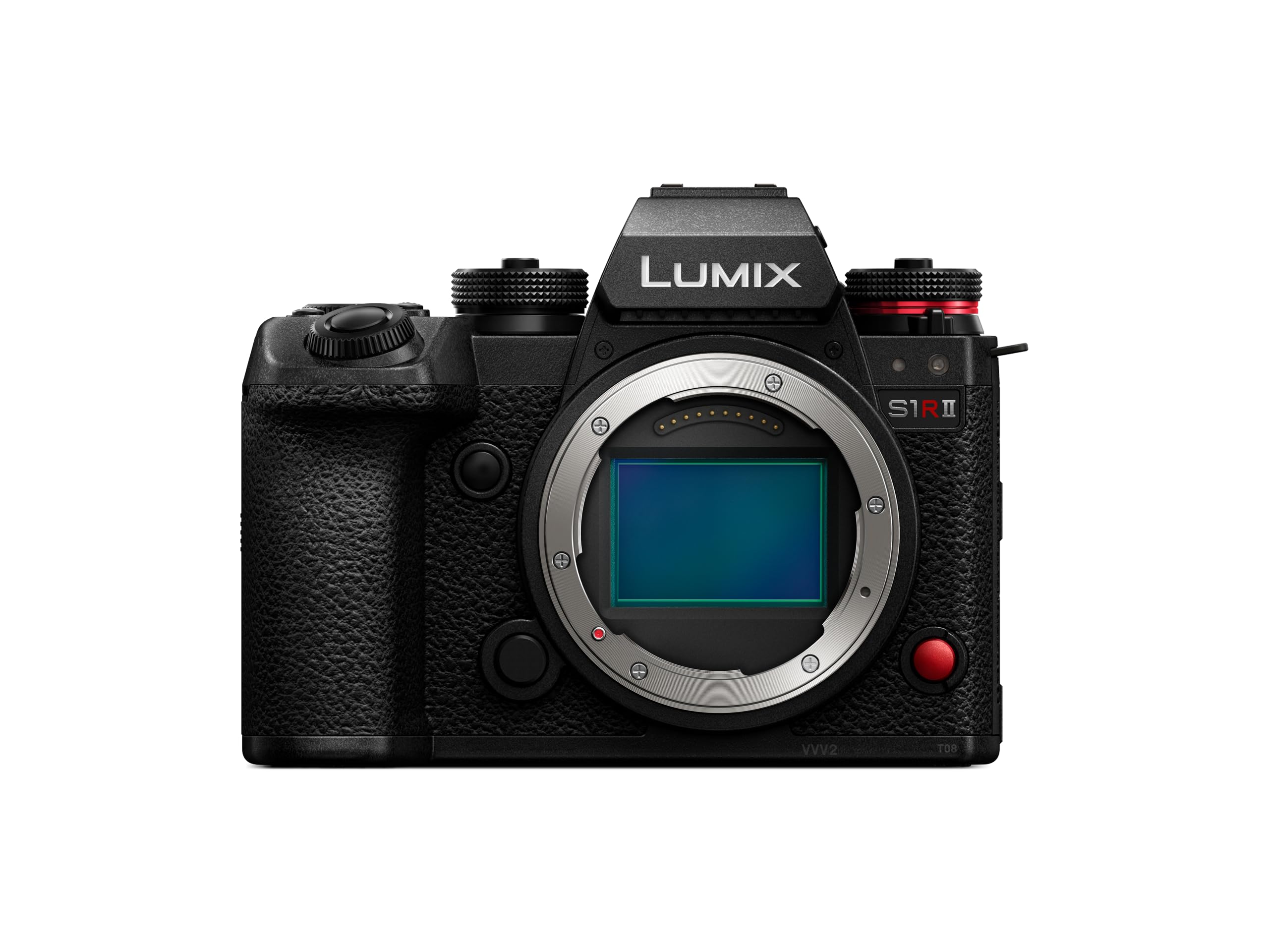 Panasonic LUMIX S1RII Full Frame Mirrorless Digital Camera, Hybrid Model Featuring a 44.3MP Full-Frame Sensor and LUMIX's First-Ever 8K Digital Camera Video Recording - DC-S1RM2
