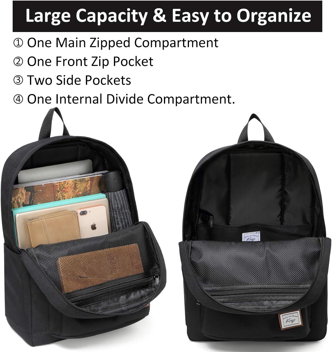 Kasgo School Backpack - Image 5