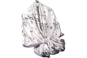 Hioyiwse Shawl Scarf For Women Lightweight Scarves Floral Pattern Formal Evening Dressesformal Shawl Summer Wraps