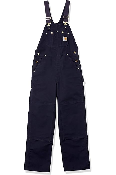 navy blue carhartt bibs
