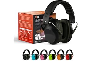 Jozy Noise Canceling Headphones for Kids, SNR 26dB Ear Protection for Autism, Sound Proof Sensory Muffs for Hearing, Concerts