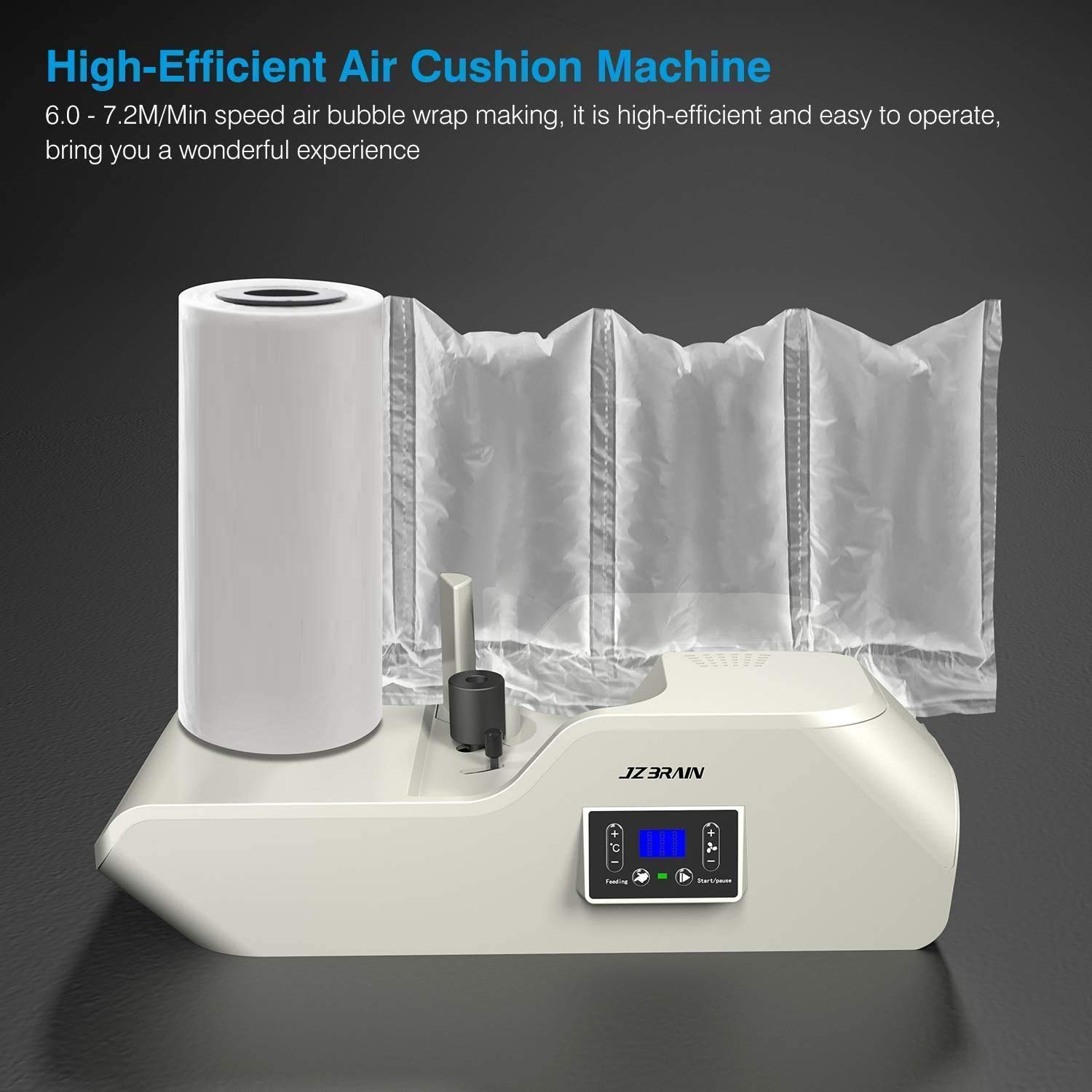 JZBRAIN Air Cushion Machine Air Pillow Machine Sealing Speed 6.07.2