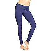 STRETCH IS COMFORT Women’s Cotton Foldover Waist Yoga Leggings, Plus, Knee or Full Length Bottoms | S–5X