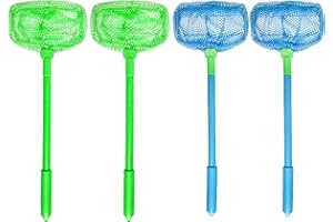 Fishing Net, TSYAN Bug Net Catching Crab Insect Nets Beach Toys Floating Bait Butterflies Colorful Nets for Kids Outdoor Playing 16 inches