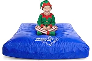 Skil-Care Crash Pad, Crash Pads for Kids Sensory Room Equipment, Sensory Crash Mat, Soft Foam Landing Zone for Sensory Input, Bean Bag Alternative for Reading and Relaxation, 3'x4' 5'x5' 6'x6' 8'x8'