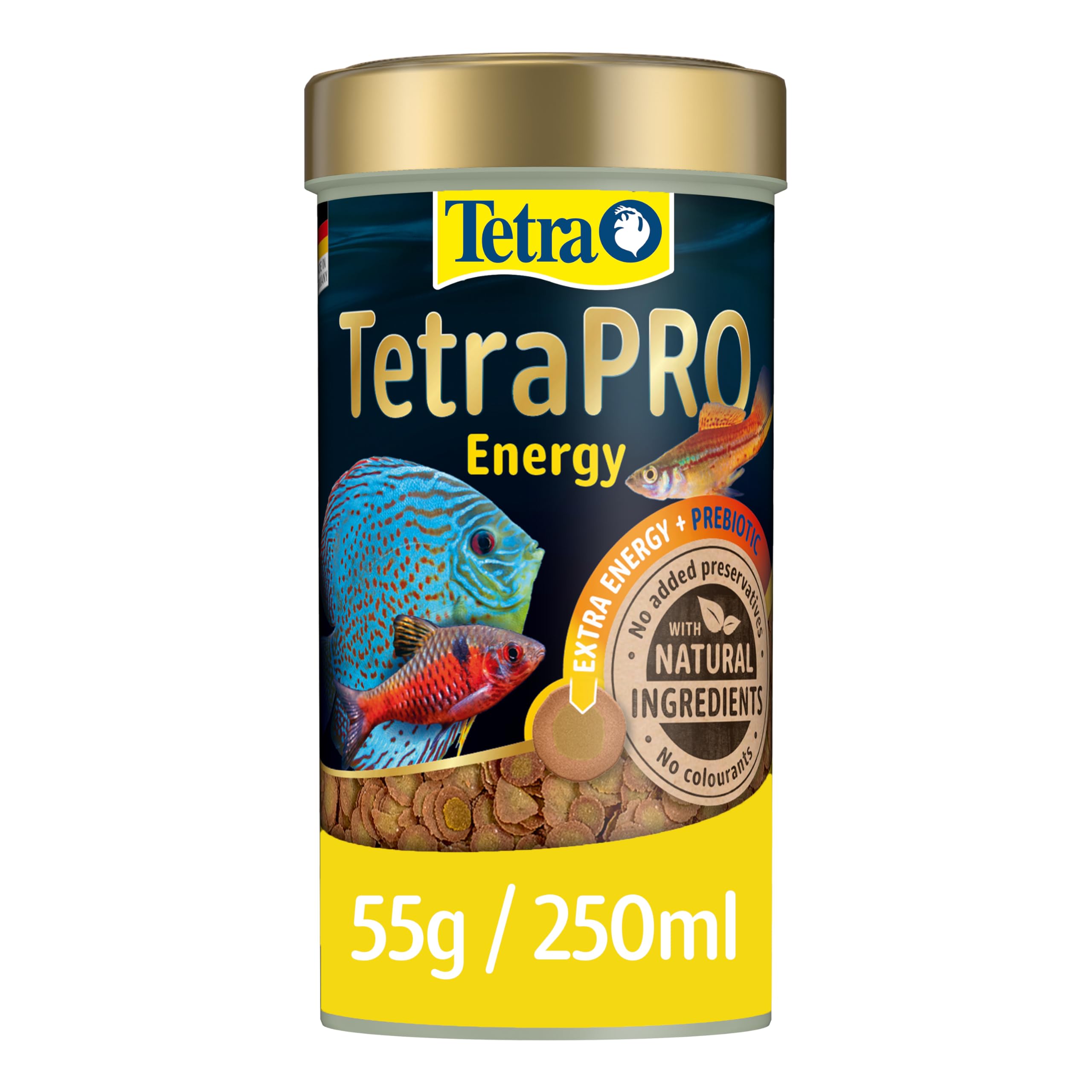 Tetra Pro Energy Multi-Crisps - Premium fish food with energy concentrate for increased vitality, 250ml