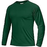 Boladeci Men's UPF 50+ Sun Protection UV SPF Shirts Long Sleeve Lightweight Quick Dry Swim T-Shirts Rash Guard