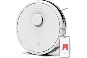 TECBOT S3 PRO Robotic Vacuum Cleaner and mop, LiDAR Navigation, 150mins Runtime&4,000Pa Suction, Automatic Charging Robot Vacuum Cleaner, WiFi,App,Alexa, Ideal for Hard Floor, Pet Hair,White