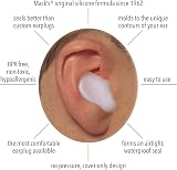Mack's Pillow Soft Silicone Ear Plugs 6 Pair Pack of 2 White view 2