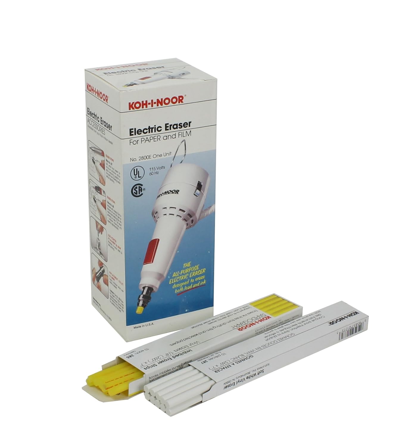 KOHINOOR 2800E Electric Eraser for Paper and Film Cell