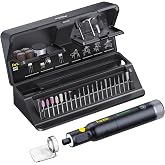 Fanttik F2 Pro Kit Cordless Rotary Tool Kit, Strong Motor 5 Speed 25000 RPM | 44 Accessories, for 3D Printed Sanding, Polishing, Drilling, Carving, Cutting DIY Crafts in Flip-Top Case