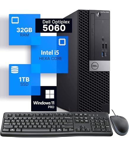 Amazon.com: Dell OptiPlex 3060 Mini Tower Computer PC Desktop
