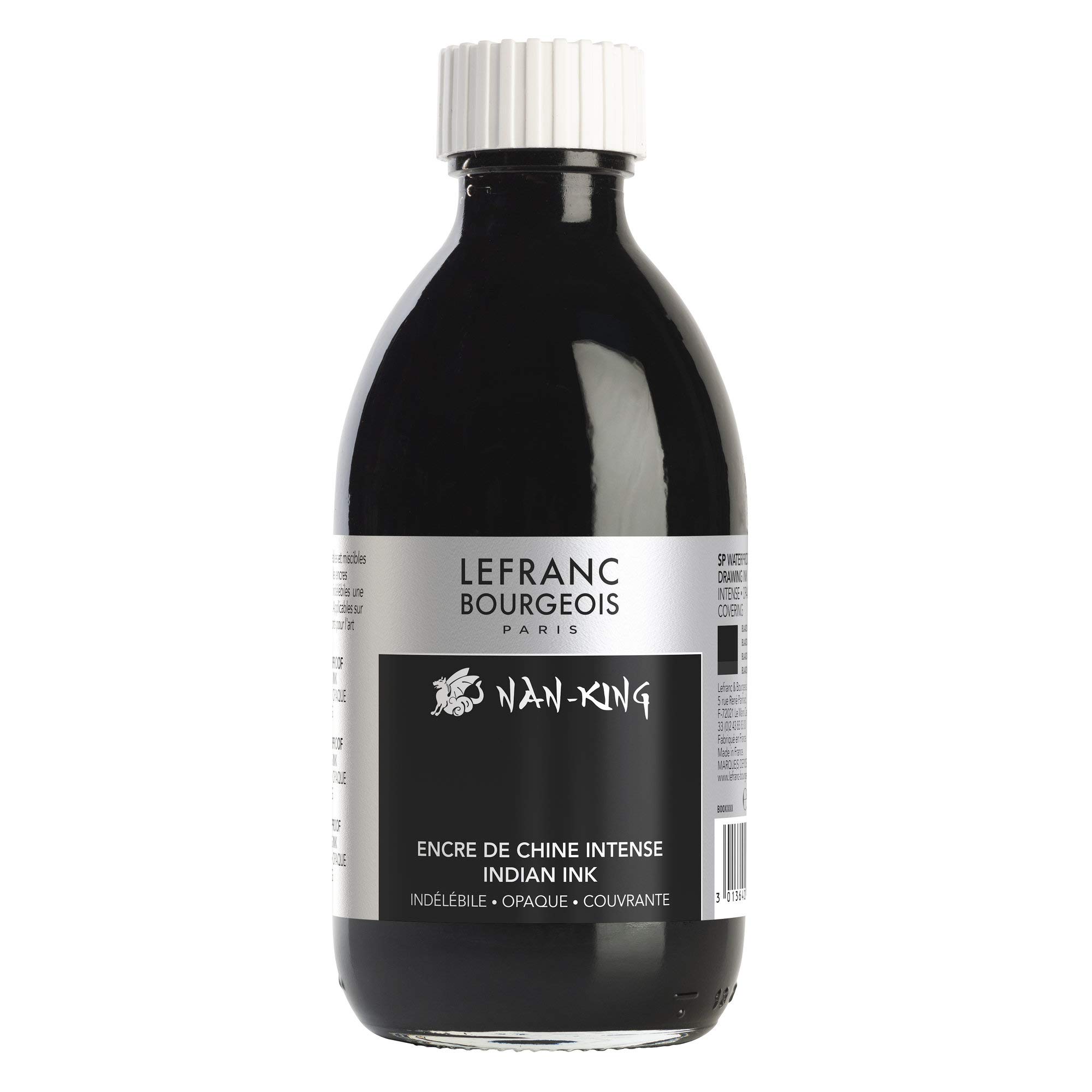Lefranc & Bourgeois Nan King Calligraphy and Drawing Ink 250ml - Kalligrafie - und Zeichentusche Black
