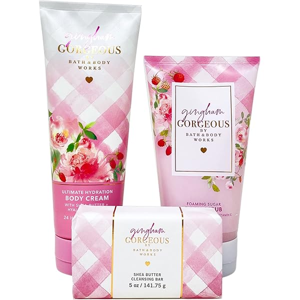 Amazon.com : Bath and Body Work Gingham Gorgeous 3 Piece