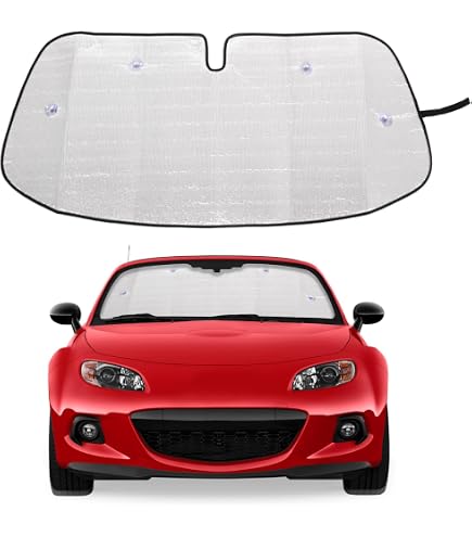 Amazon.com: Mazda Genuine 0000-8M-D11 Windshield Sunscreen