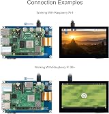 Waveshare 4.3" DSI LCD for Raspberry Pi 4B/3B+/2B/B+ IPS Touchscreen 800x480 view 5