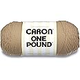 Caron One Pound Solids Yarn, 16oz, Gauge 4 Medium, 100% Acrylic - Lace - For Crochet, Knitting & Crafting ( 1 Piece )
