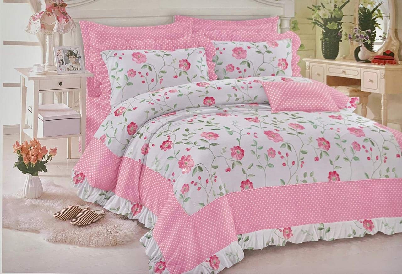 Buy Mil Furnishings Elegant King Size Glace Cotton Comforter Set