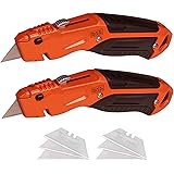 beyond by BLACK+DECKER Utility Knife, Retractable, Quick Change Blade, 2-Pack (BDHT1039495APB)