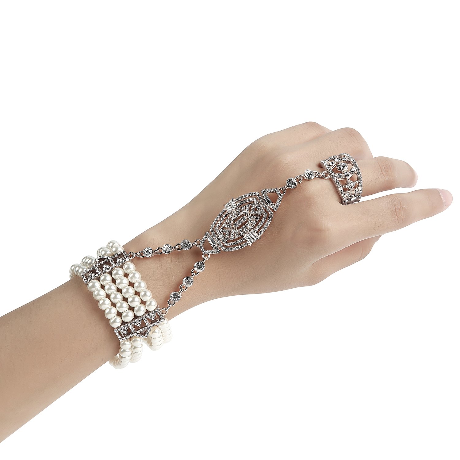 1920s Gatsby Jewelry Flapper Earrings, Necklaces, Bracelets