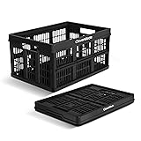 CleverMade Collapsible Utility Crates-Obsidian 1pck
