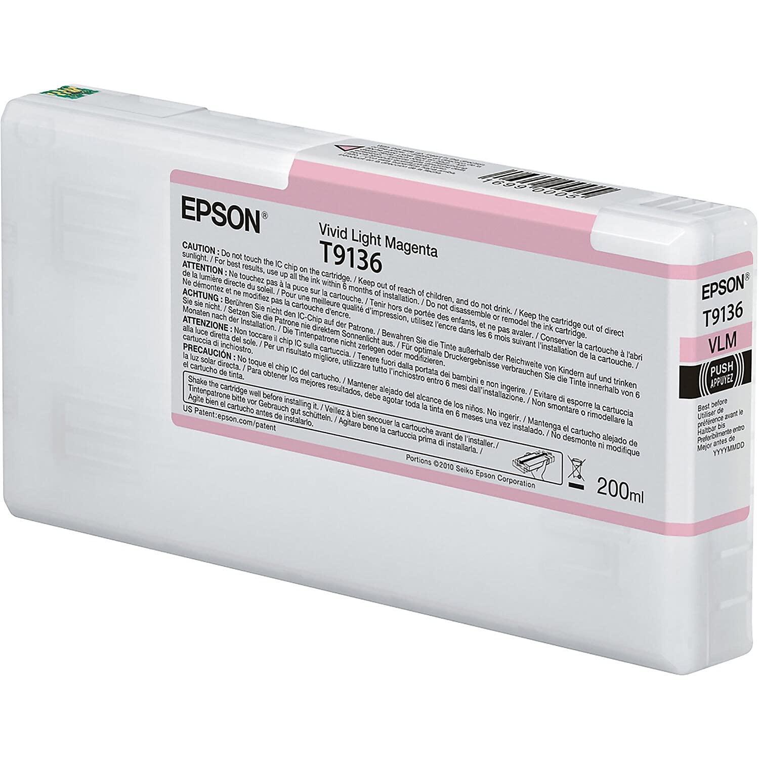Epson C13T913600 Ink Cartridge - Vivid Light Magenta